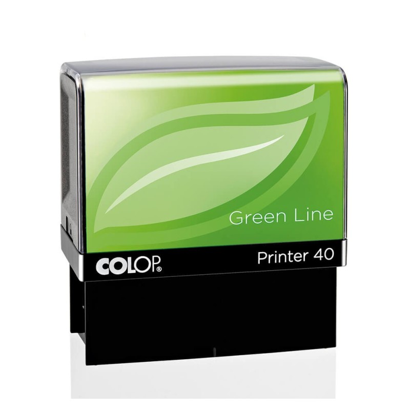 Colop Printer 40 Green Line · 6 lignes · 23x59mm